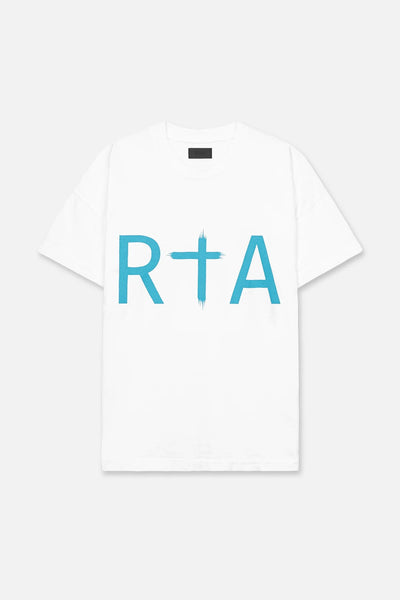 RtA "Liam" Regular Fit Tee - Blue Front Logo