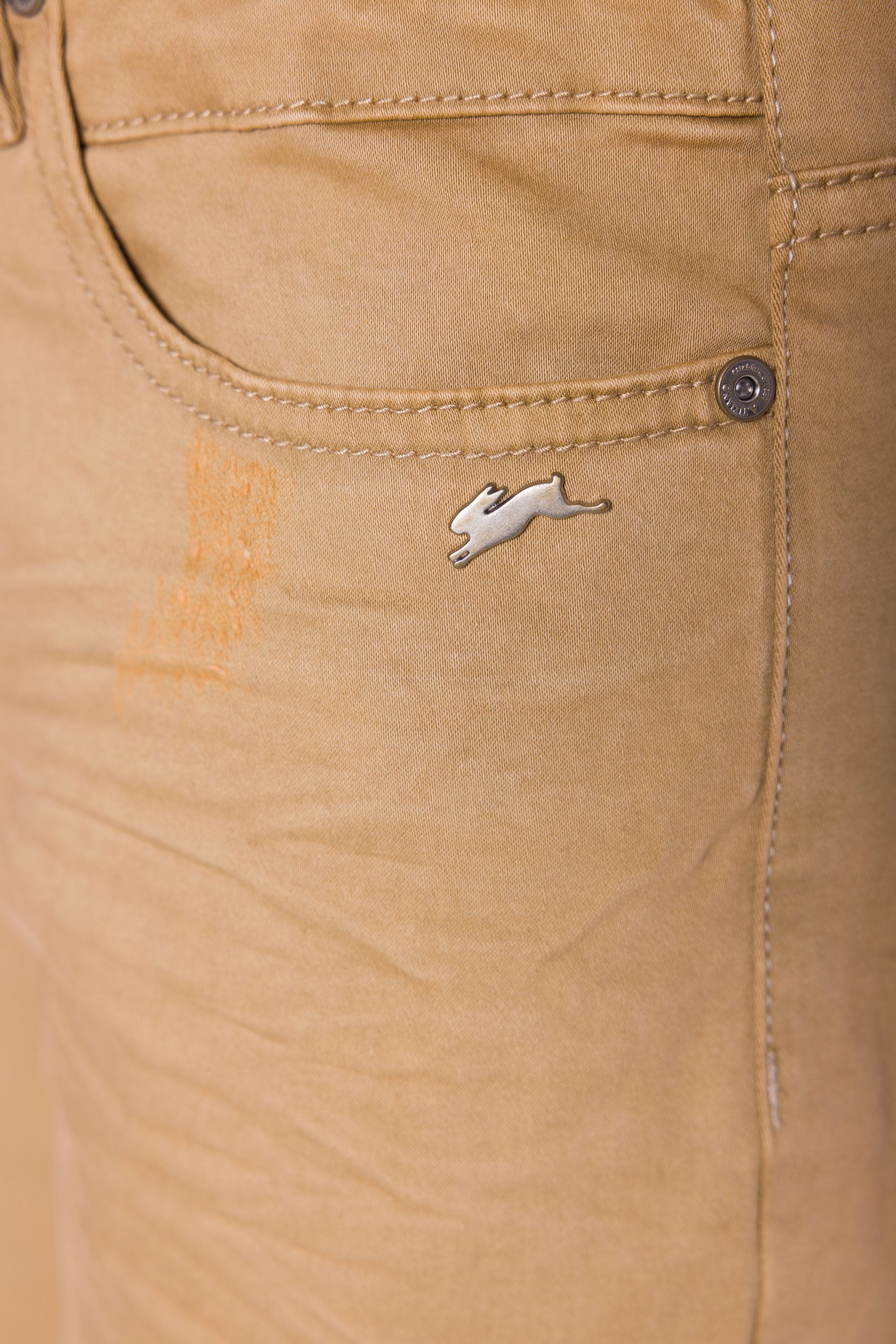 A. Tiziano "Roy" Sateen Twill Casual Jeans