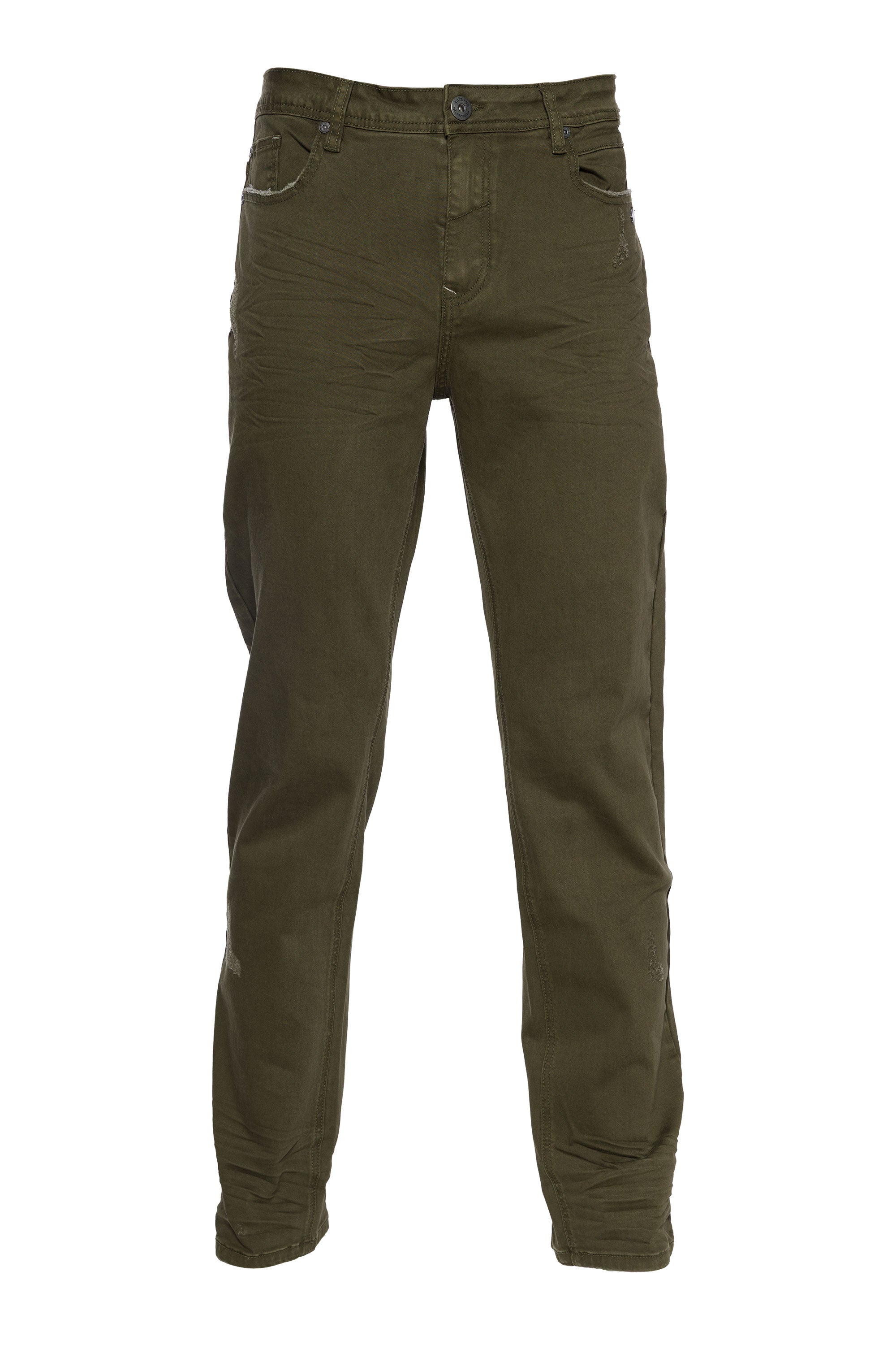 A. Tiziano "Roy" Sateen Twill Casual Jeans
