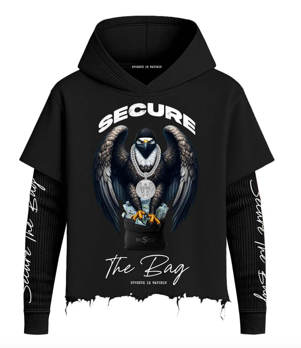 Streetz Iz Watchin "Secure The Bag" 2Fer Hoodie