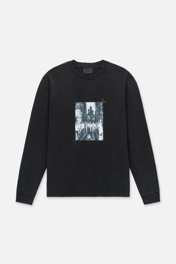 RTA Lawrence Long Sleeve Vintage Black CCTV Stream