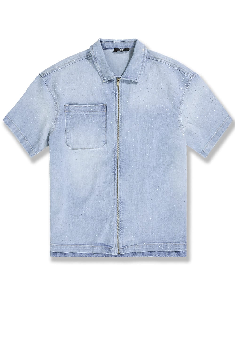 Jordan Craig "Radiant" Denim Zip-up Shirt
