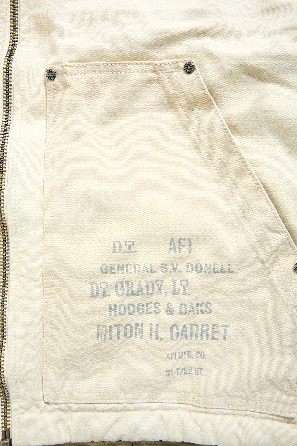 Jordan Craig "Local Dealer" Duck Canvas Vest - Natural