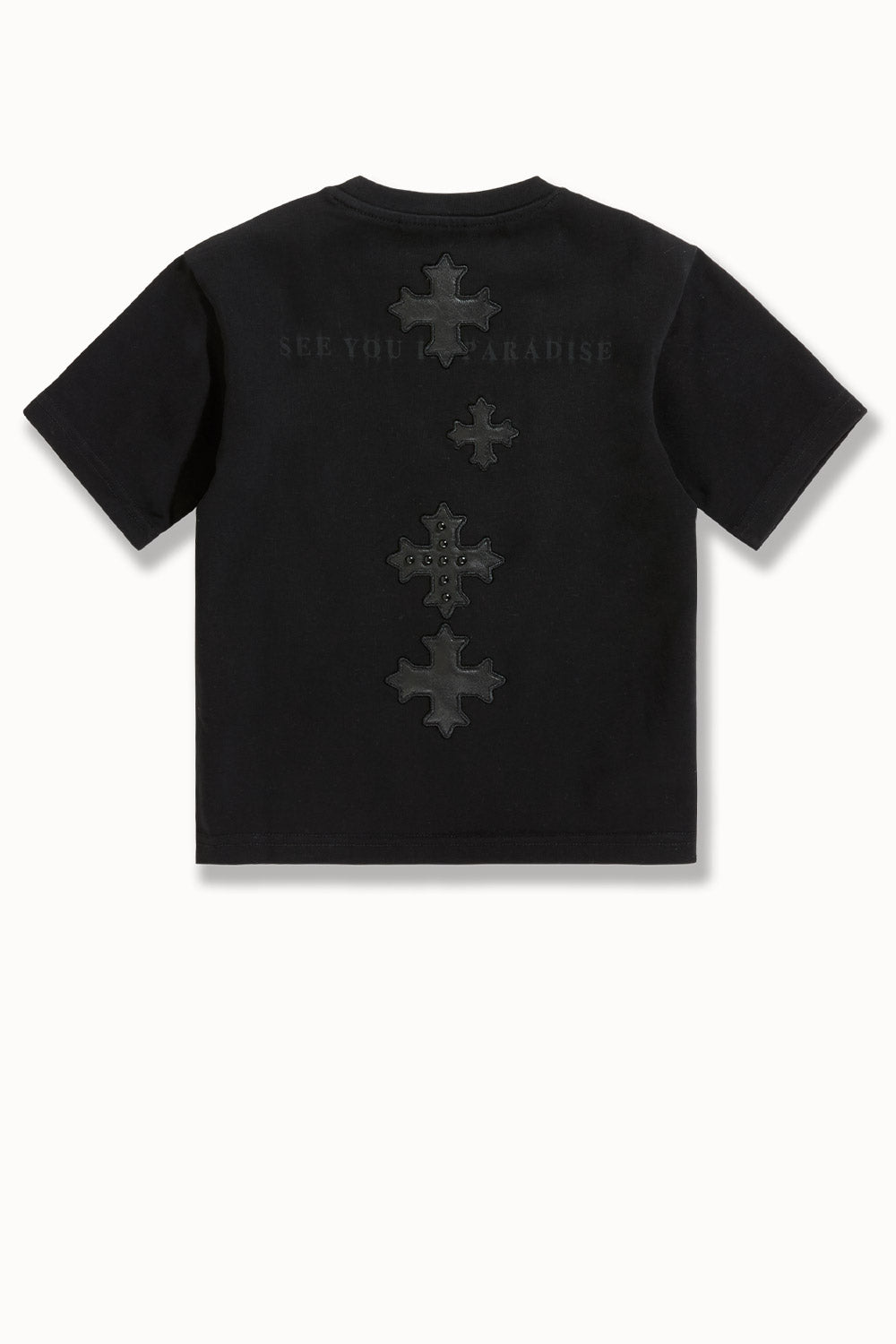 See You In Paradise Kids Leather Patches T-Shirt