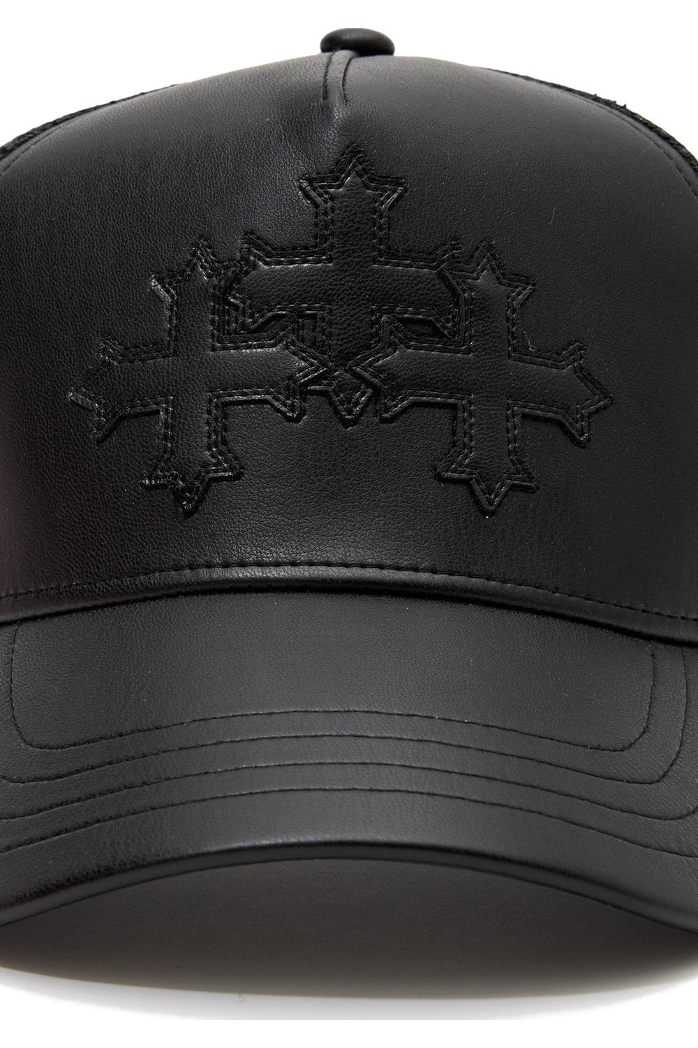 See You In Paradise Eden Trucker Leather Hat