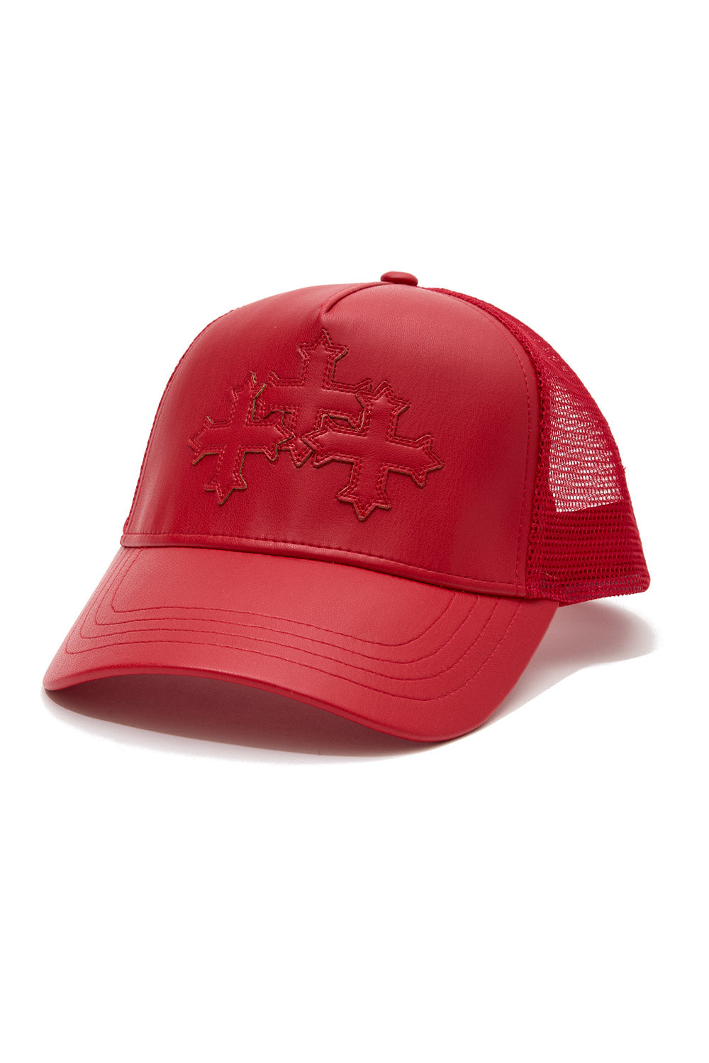 See You In Paradise Eden Trucker Leather Hat