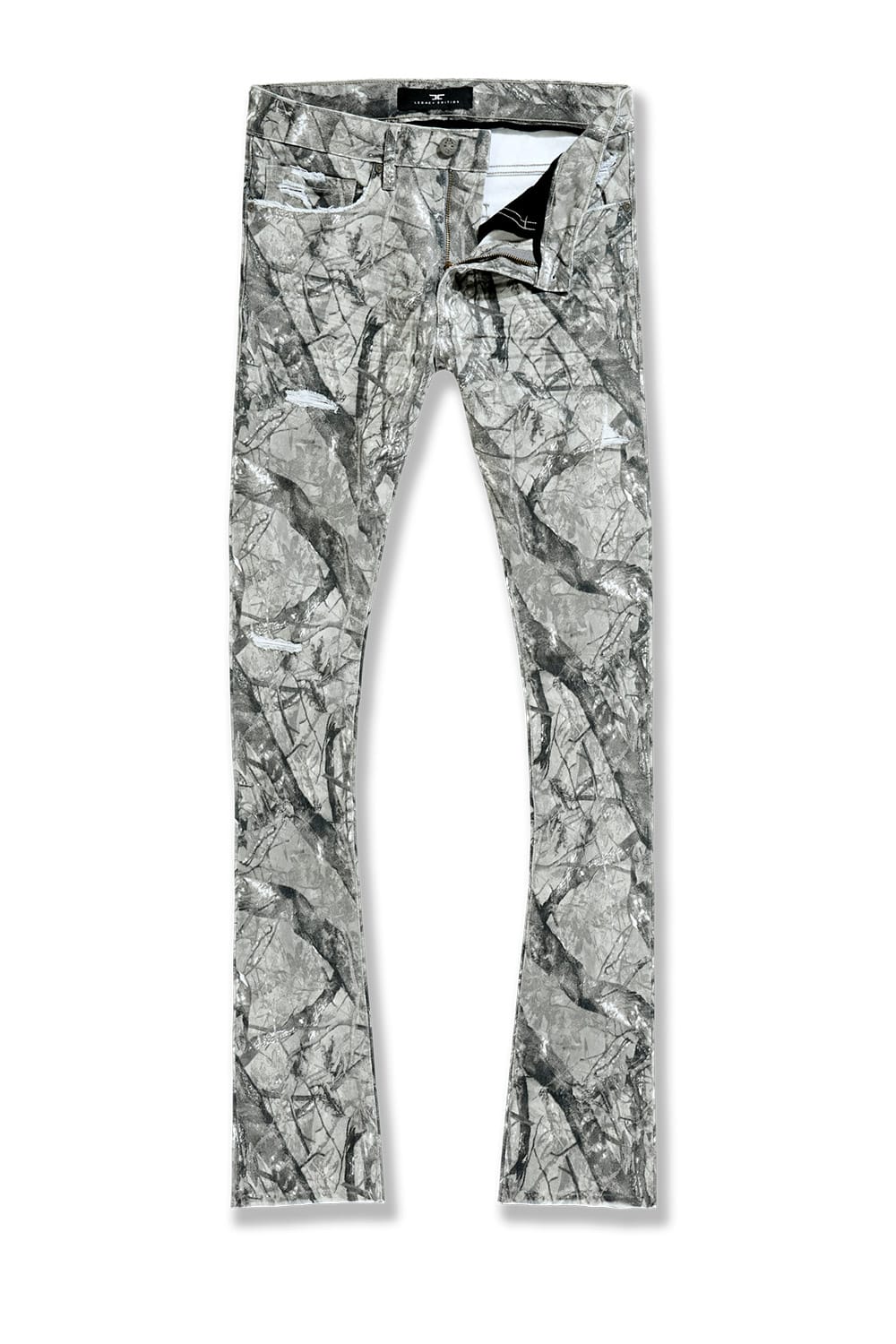 Jordan Craig "Deployment Twill Pants" Super Skinny Stacked Jeans