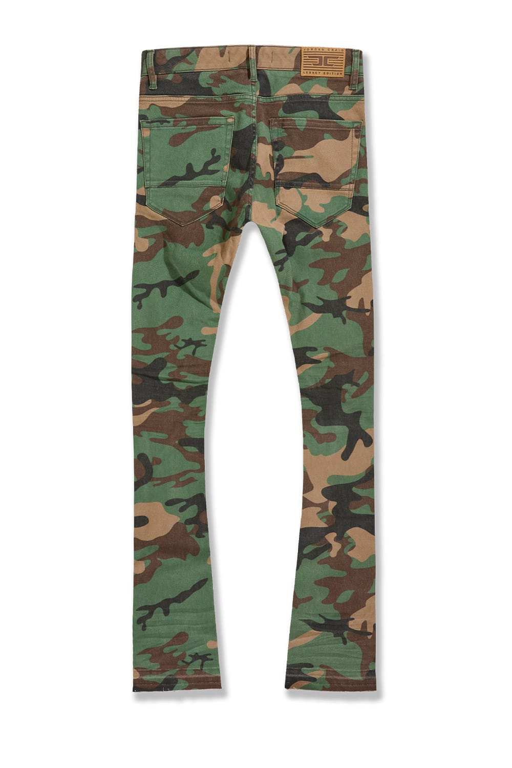 Jordan Craig "Deployment Twill Pants" Super Skinny Stacked Jeans