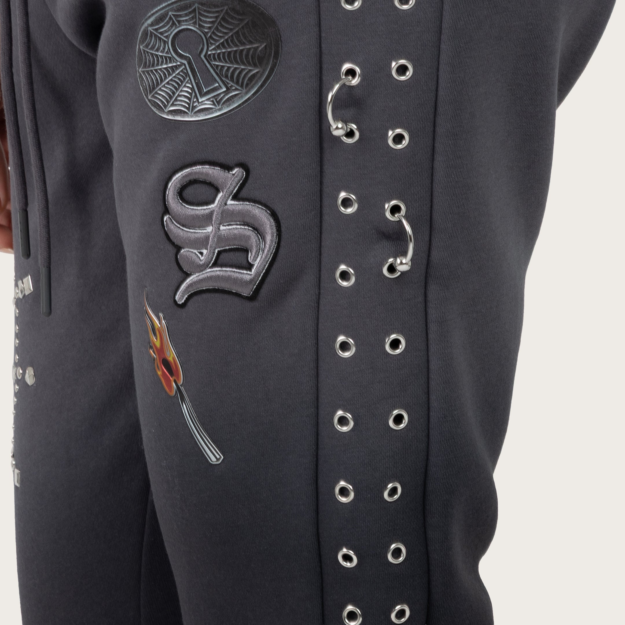 Smoke Rise Women's "No Rules Club" Patched Jogger Set