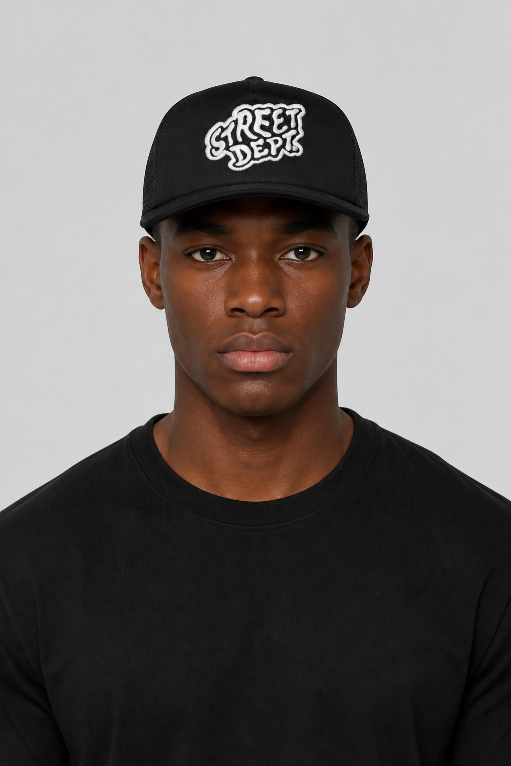 Street Dept Wavy Print Trucker Hat