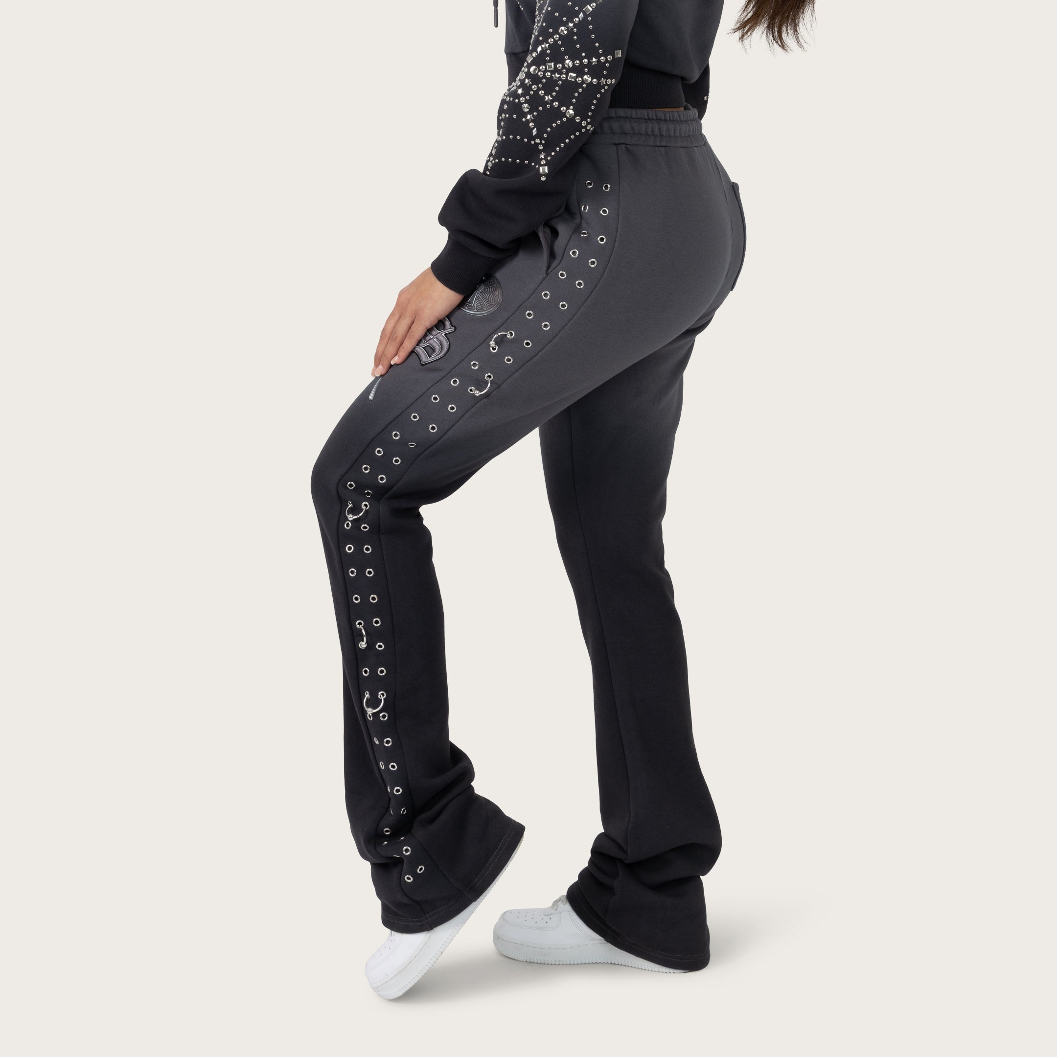 Smoke Rise Women's "No Rules Club" Patched Jogger Set