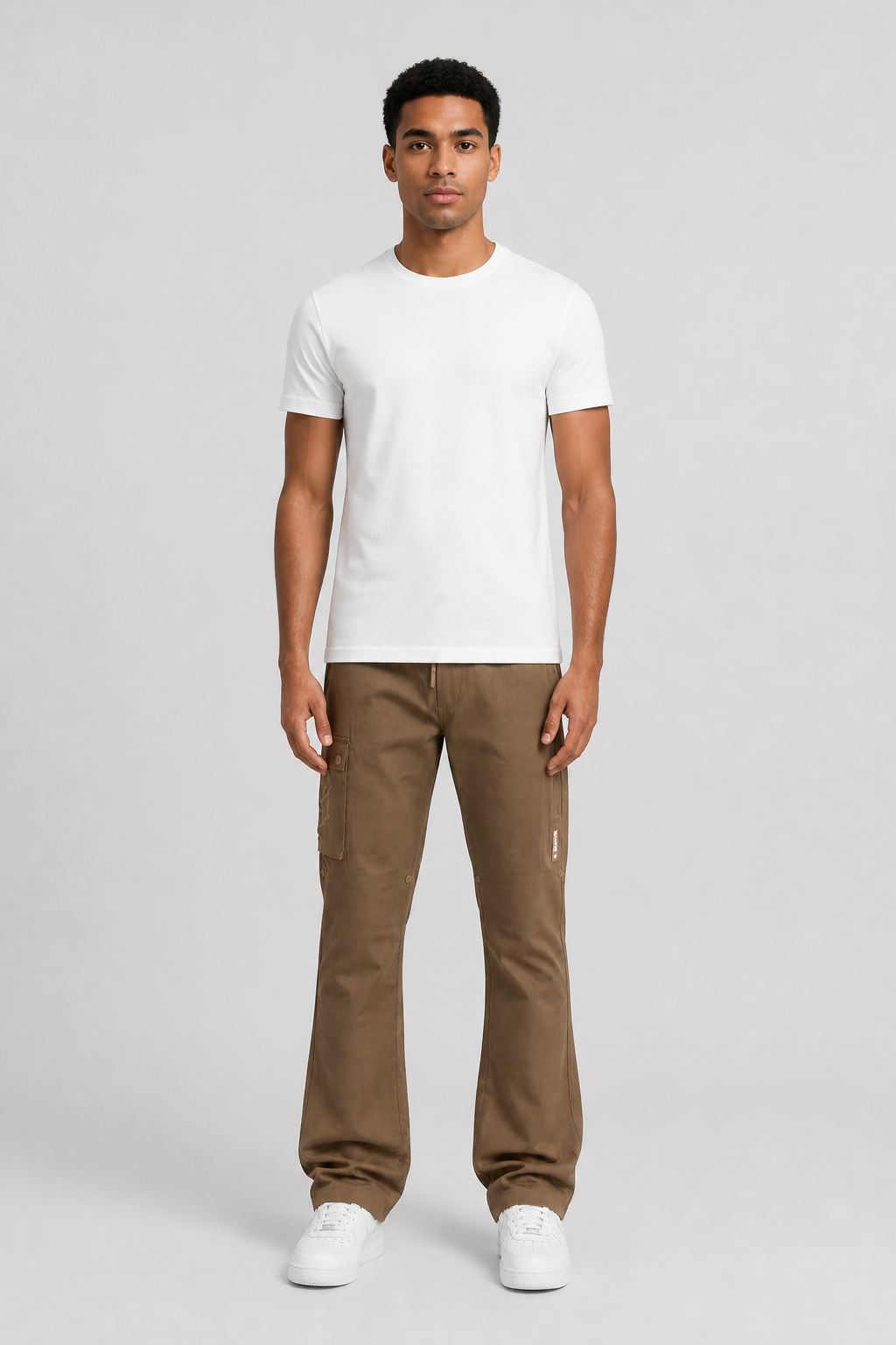 Makobi "Adorni Elite Club" Nylon Stacked Pants