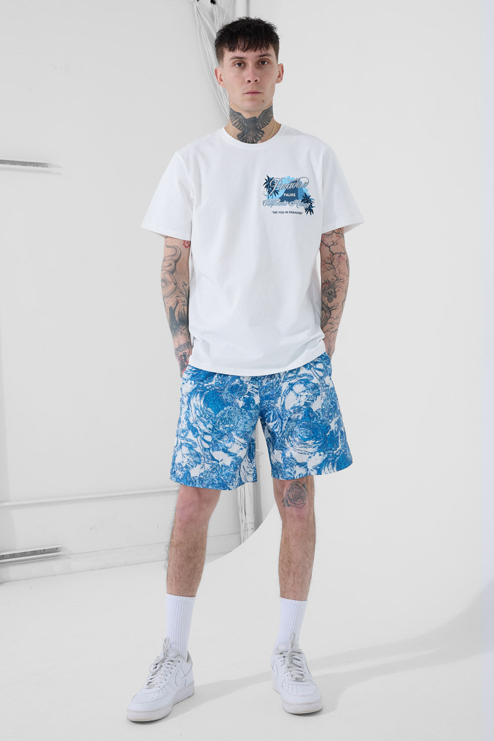 See You In Paradise Palm Shorts & T-Shirt