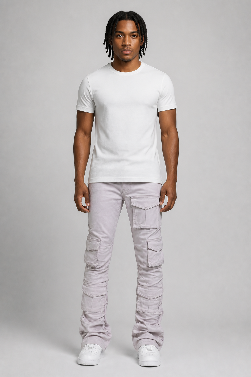 Kindred Stack Utility Cargo Coated jeans