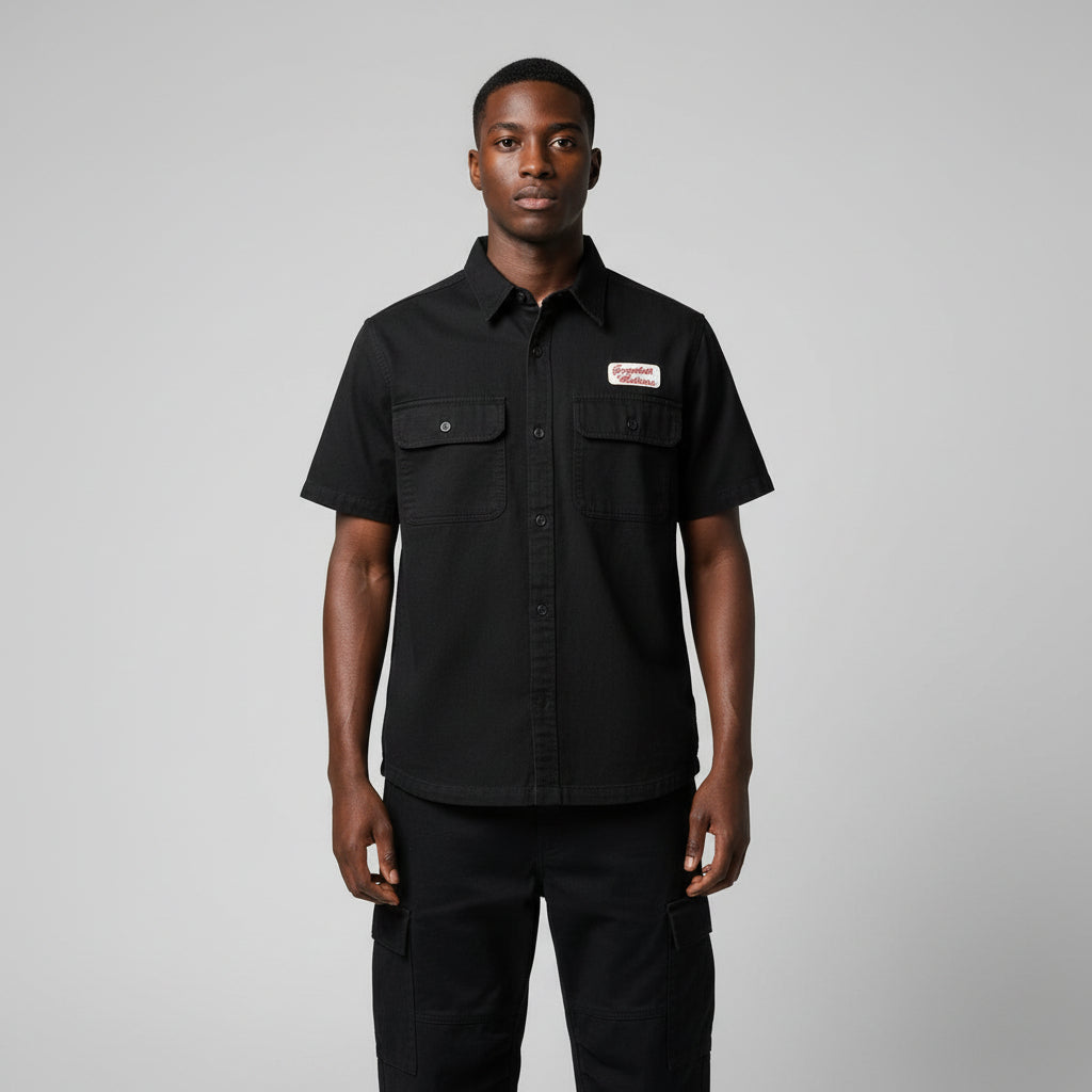 Liquid Crystal "Liquid Motors" Button-up Shirt