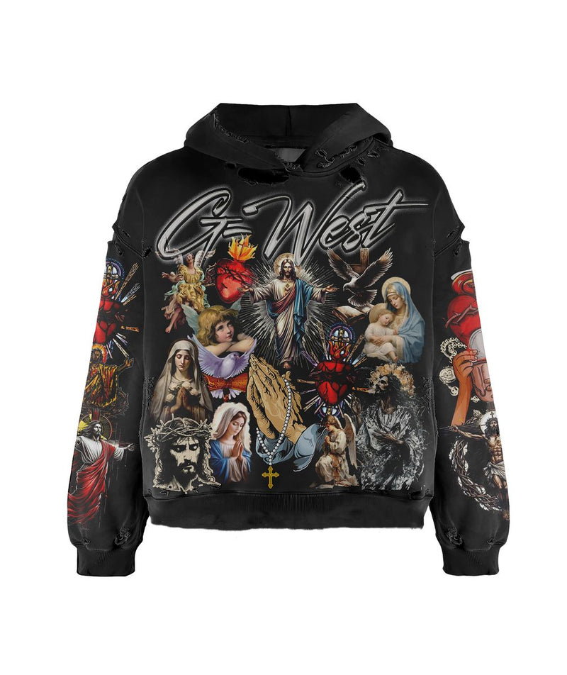 G West French Terry Graphic Hoodie