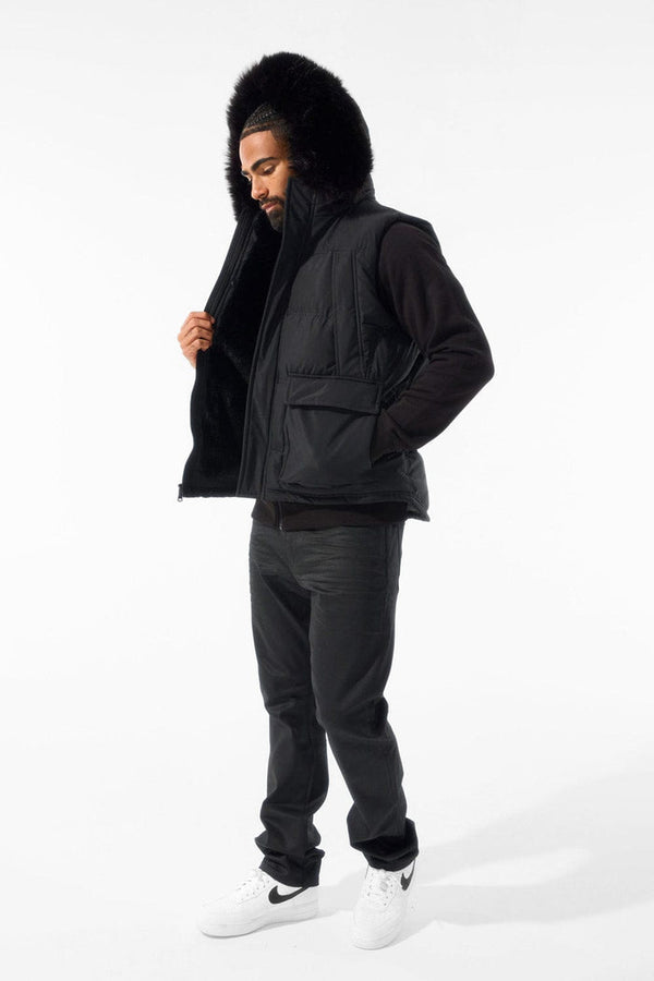 Jordan Craig Yukon Fur Lined Puffer Vest