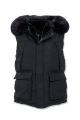 Jordan Craig Yukon Fur Lined Puffer Vest
