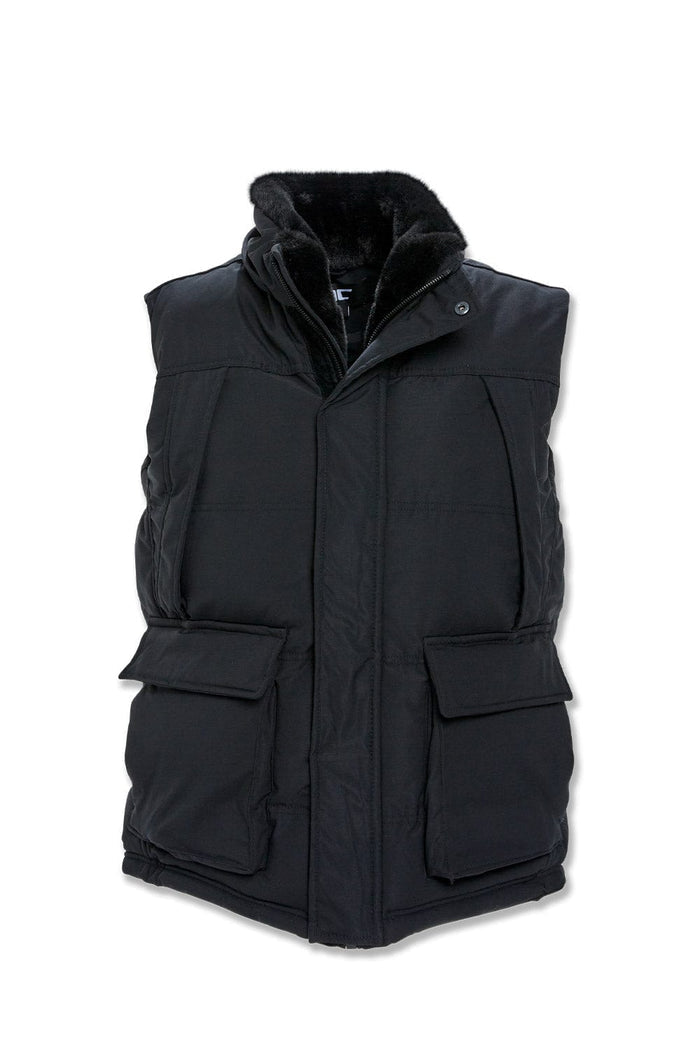 Jordan Craig Yukon Fur Lined Puffer Vest
