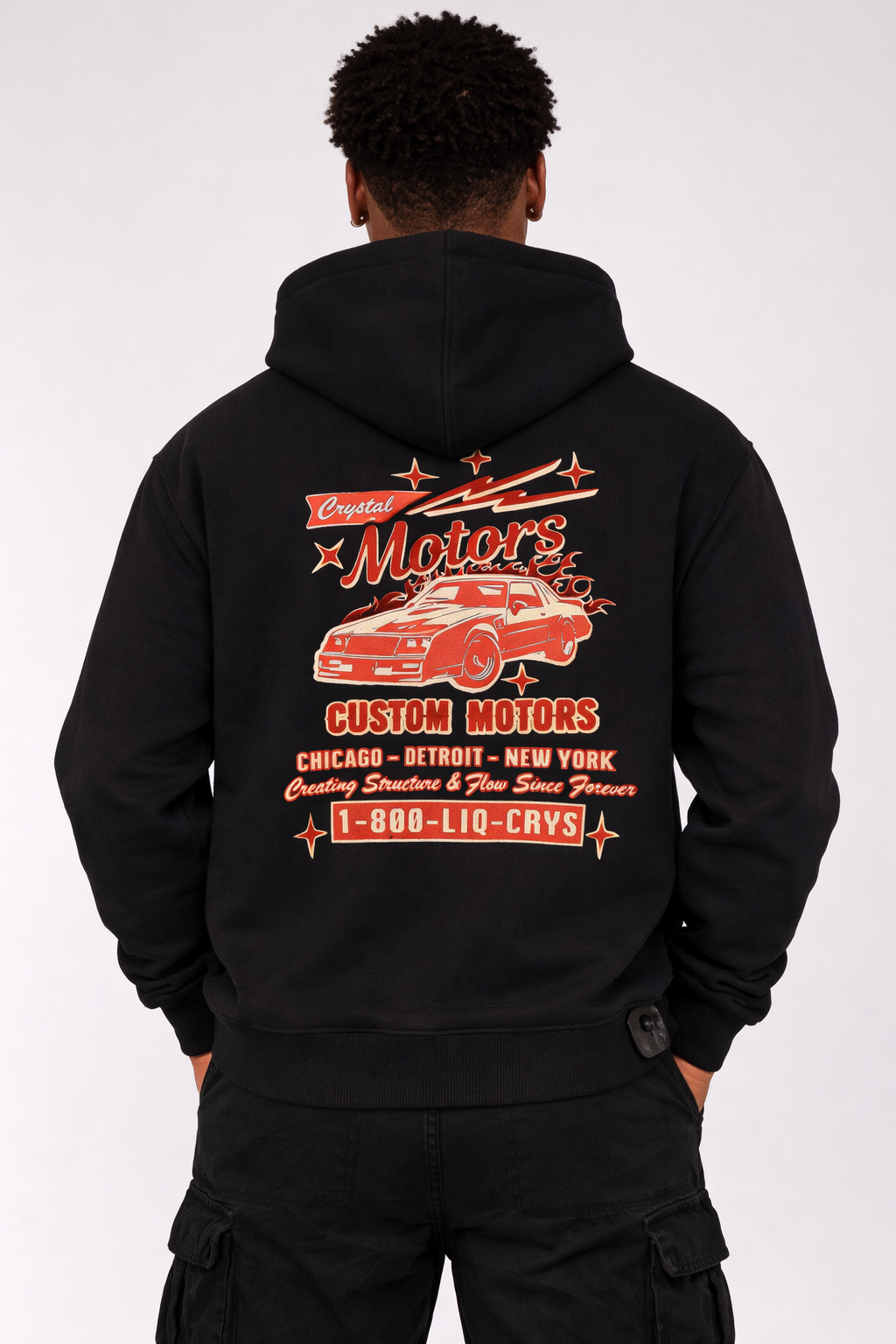 Liquid Crystal Liquid Motors Service Zip Hoodie