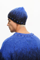 Valabasas "Triage Mohair" Rhinestone Beanie