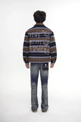 Valabasas "Lattice" Stacked Flare Jean