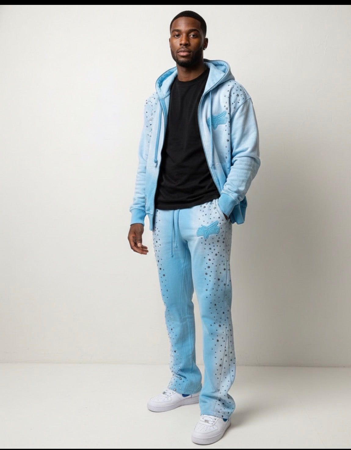 Hudson Stones Studs Jogging Suit