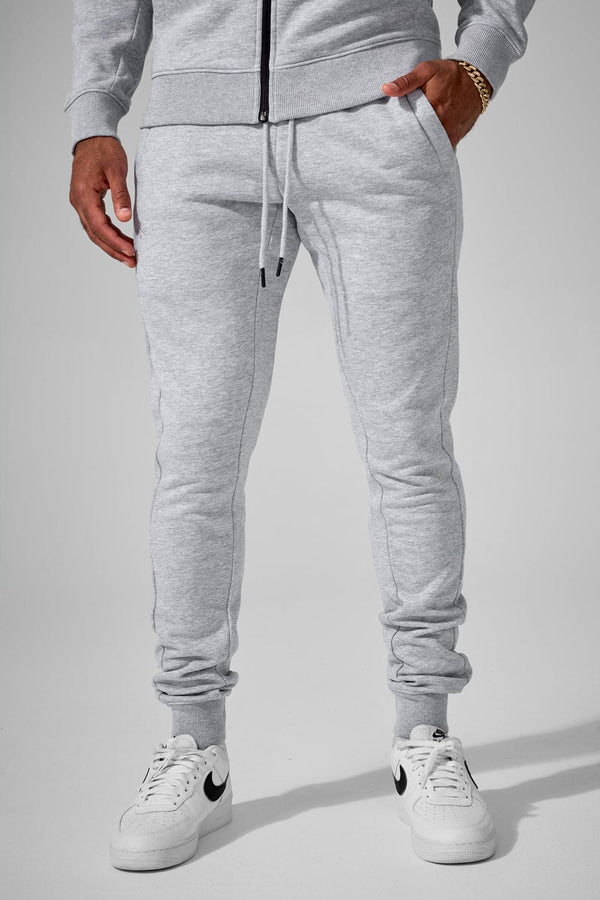 Jordan Craig Uptown Zip-up Hoodie & Stacked Flare Pants Jogging Set
