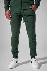 Jordan Craig Uptown Zip-up Hoodie & Stacked Flare Pants Jogging Set
