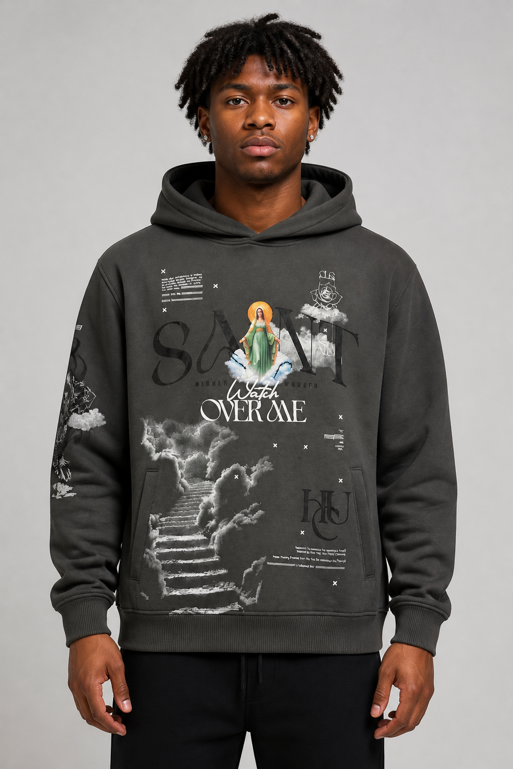 Highly Undrtd "Saint" Hoodie