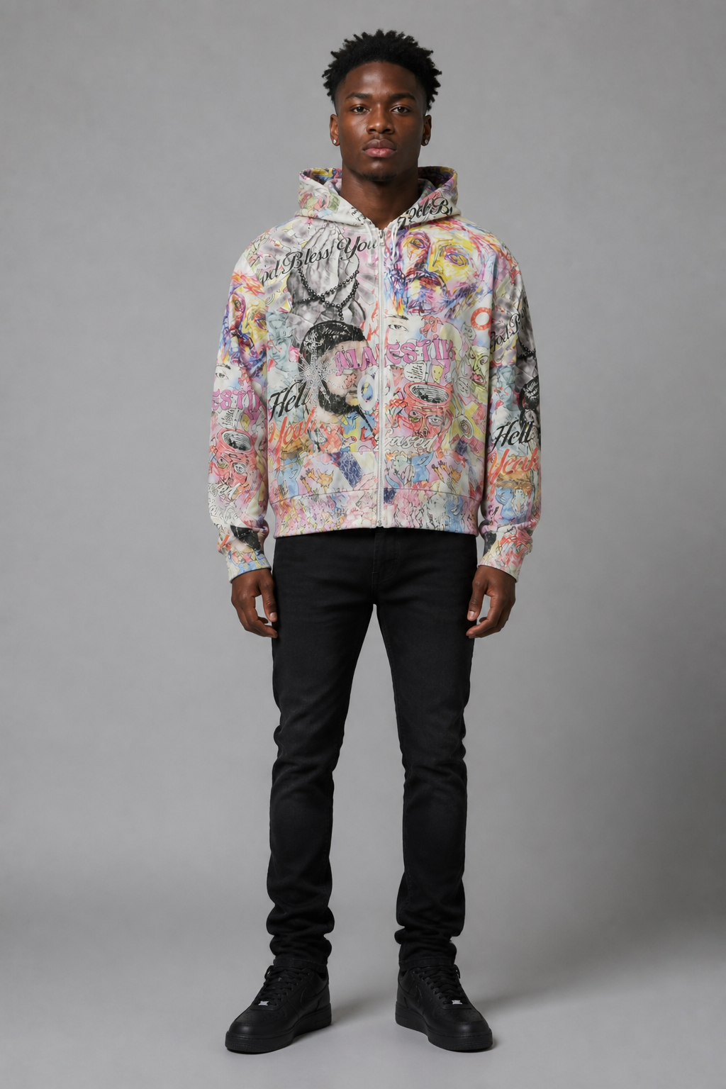 Majestik Hoodie - Cream