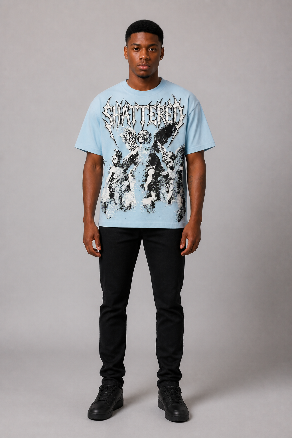 Shattered Hearts "Fallin Angels" Tee