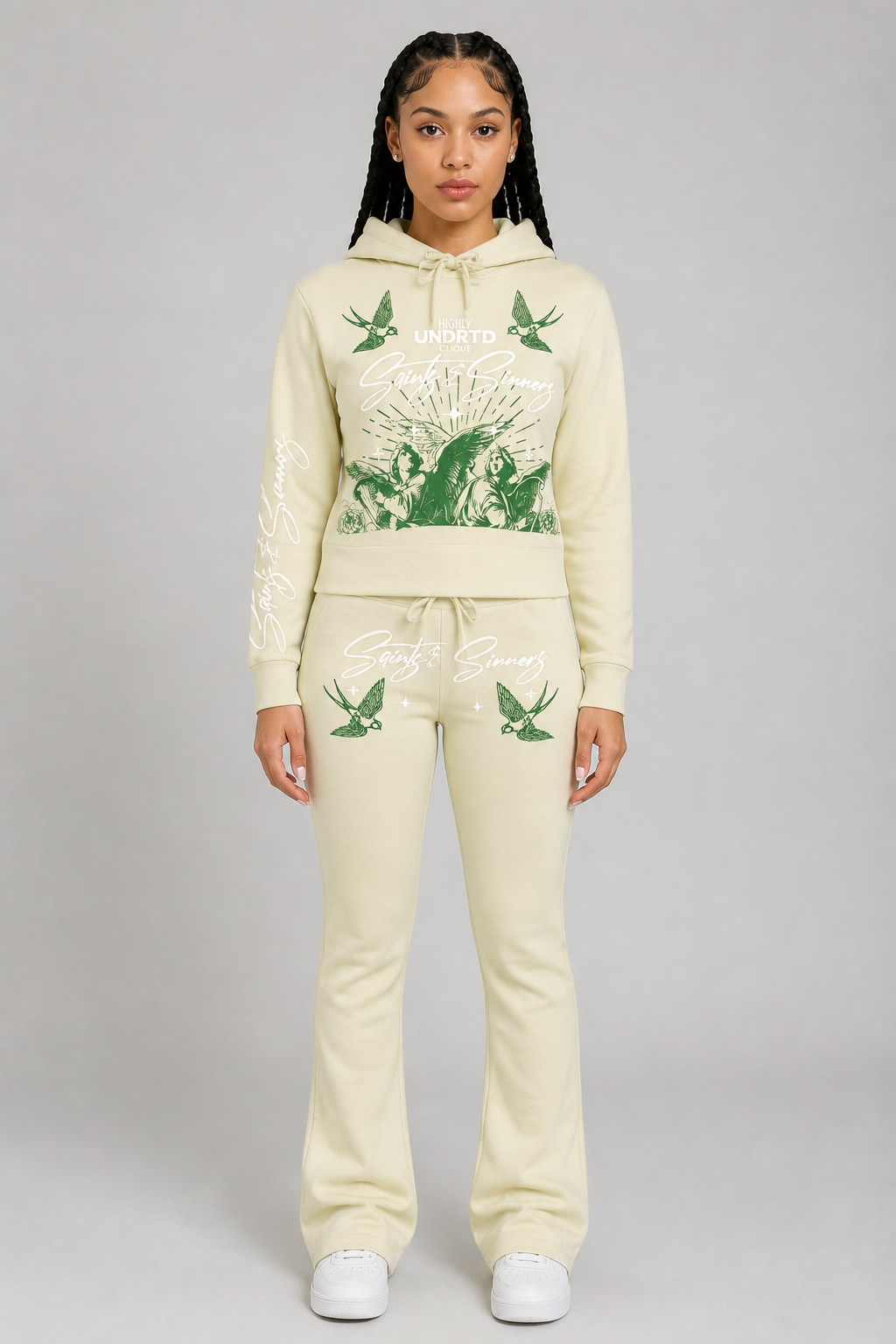 Highly Undtrd Women's "Saint and Sinners" Jogging Set