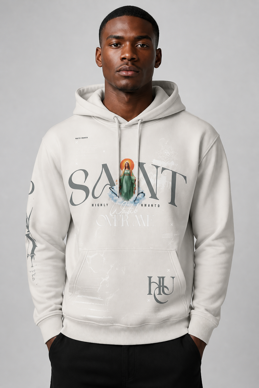 Highly Undrtd "Saint" Hoodie