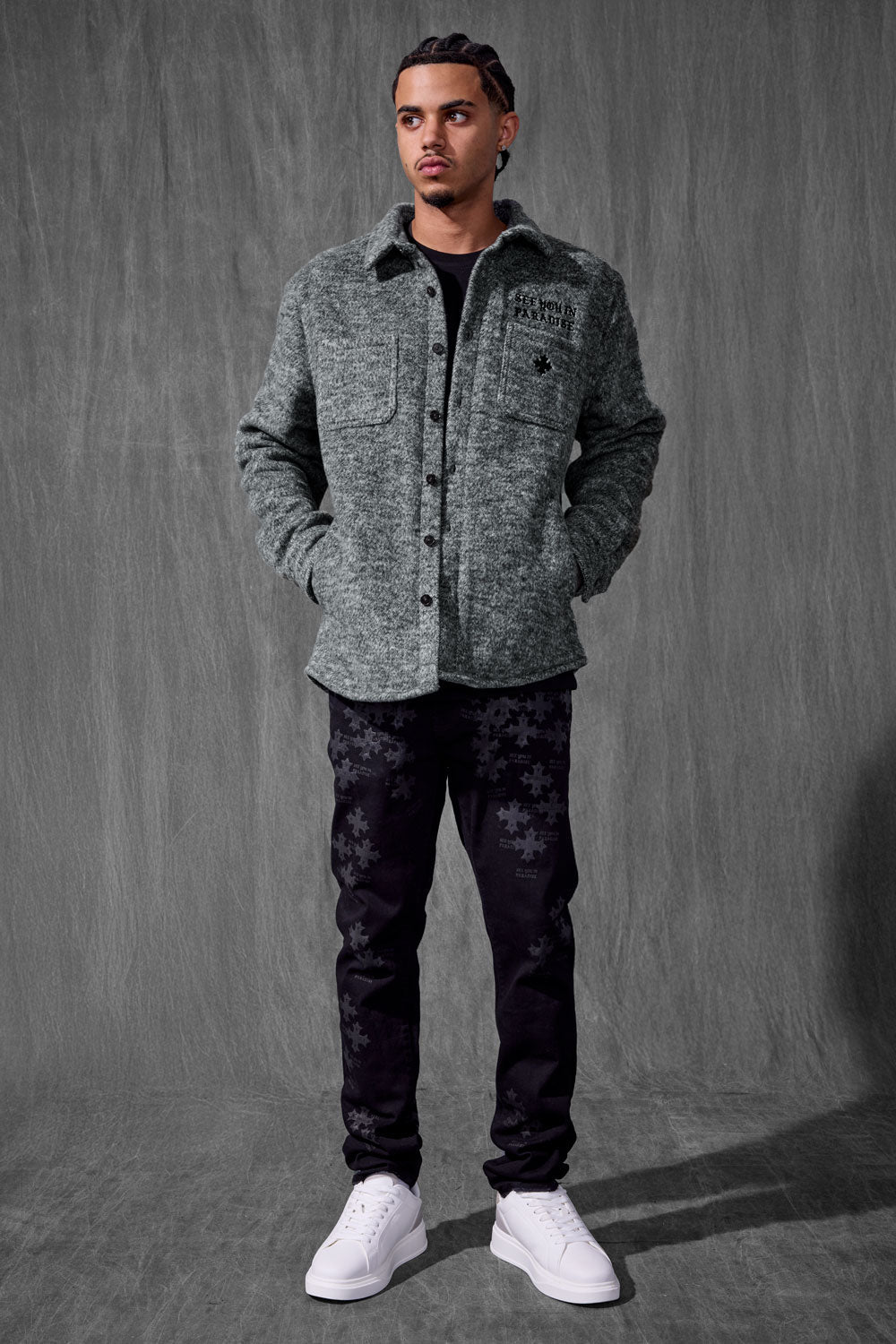 See You In Paradise Wool Shacket