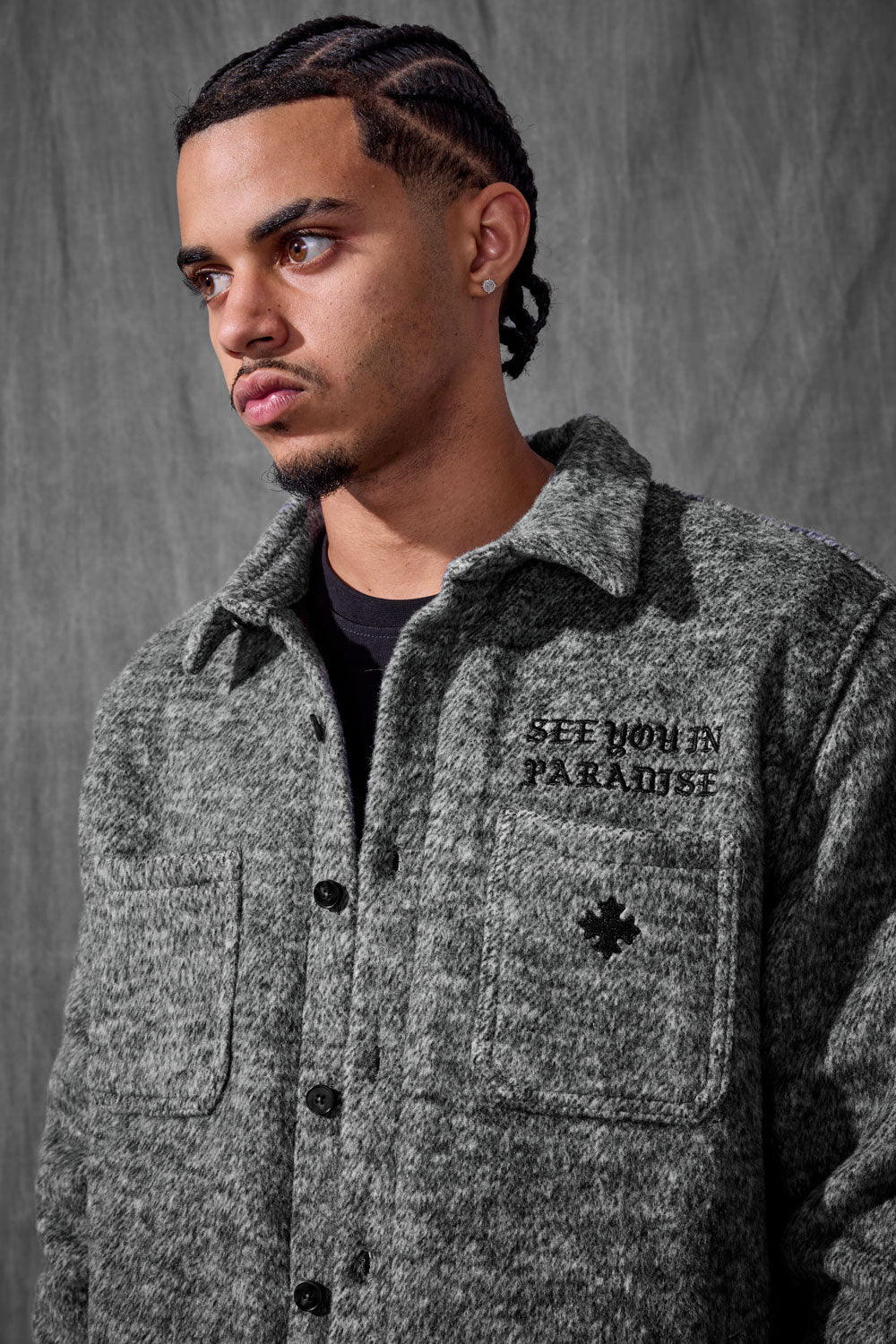 See You In Paradise Wool Shacket