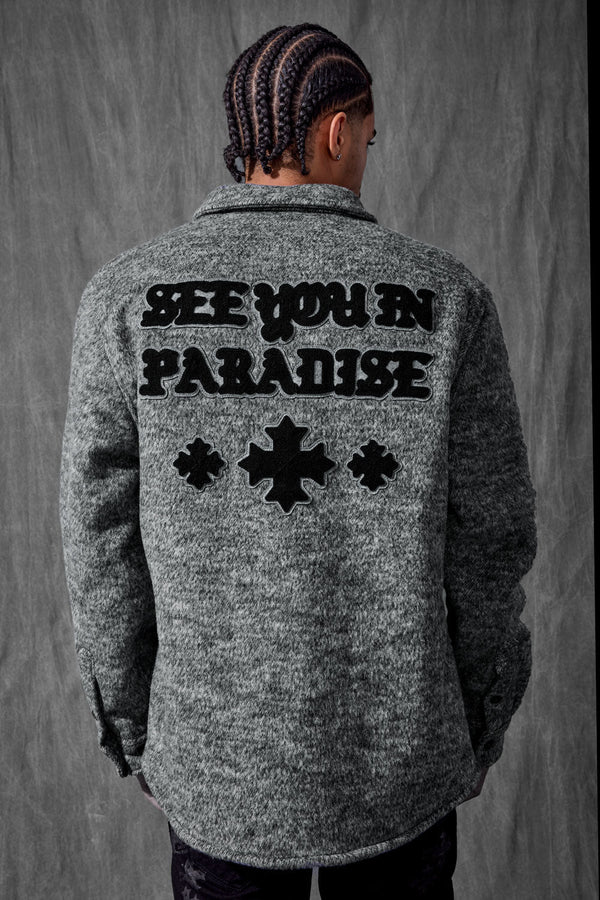 See You In Paradise Wool Shacket