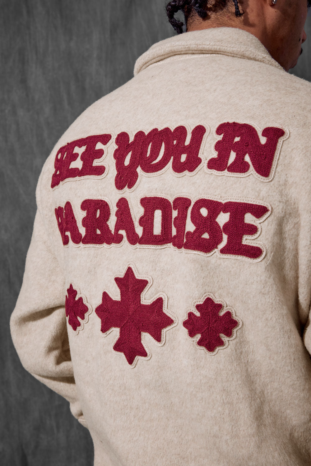 See You In Paradise Wool Shacket