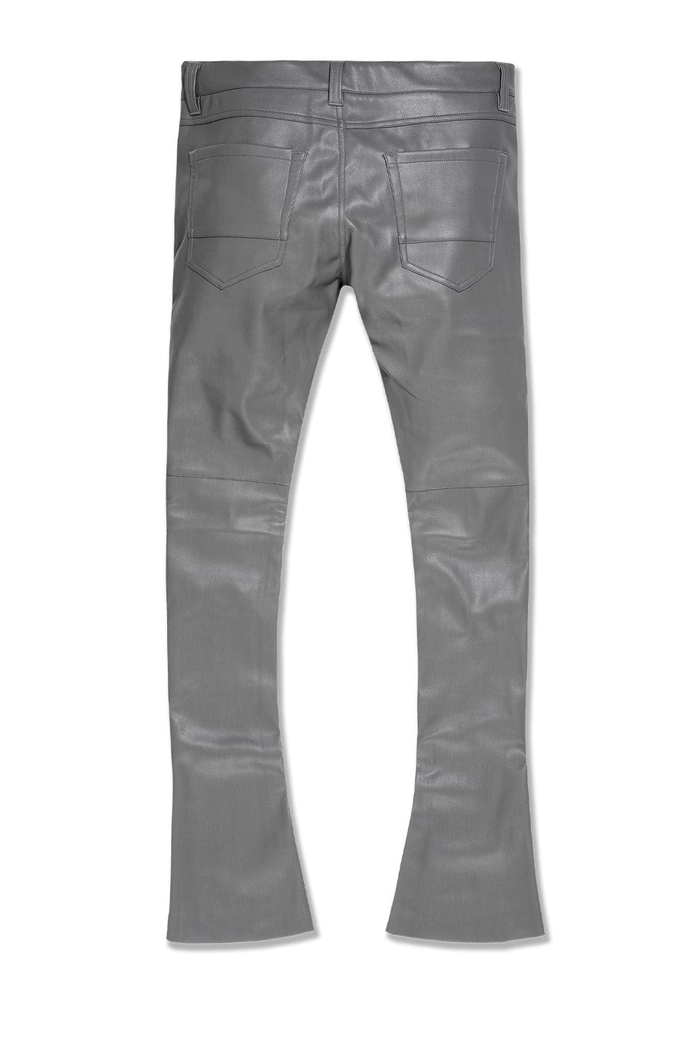 Jordan Craig "Thriller" Skinny Ross  Stacked Cargo Leather Pants