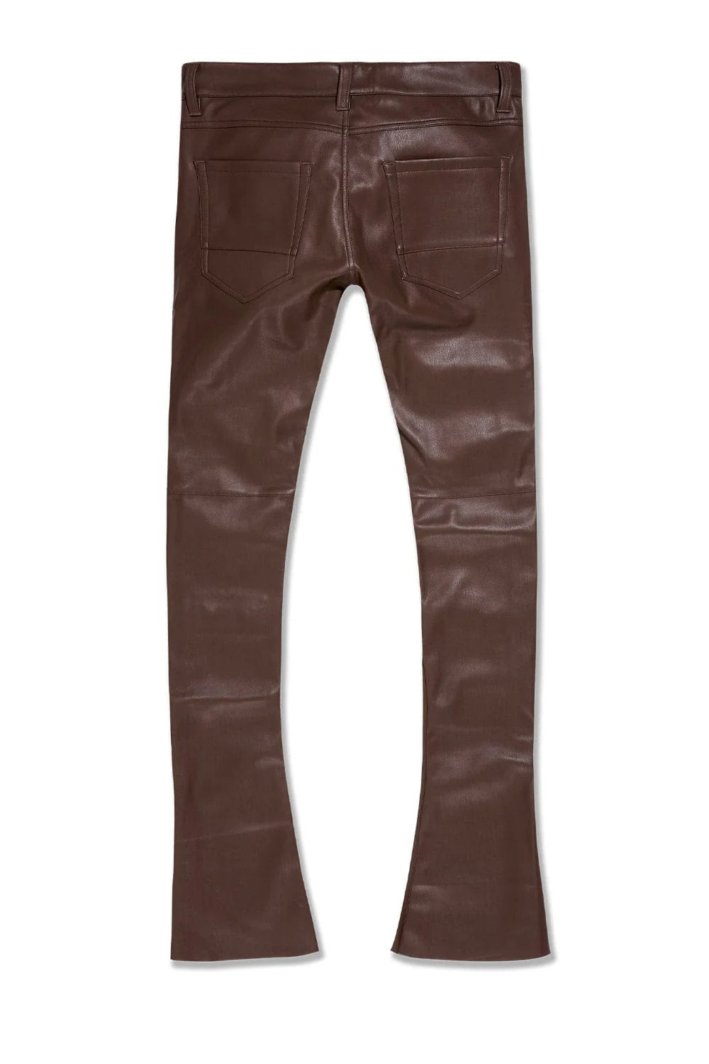 Jordan Craig "Thriller" Skinny Ross  Stacked Cargo Leather Pants