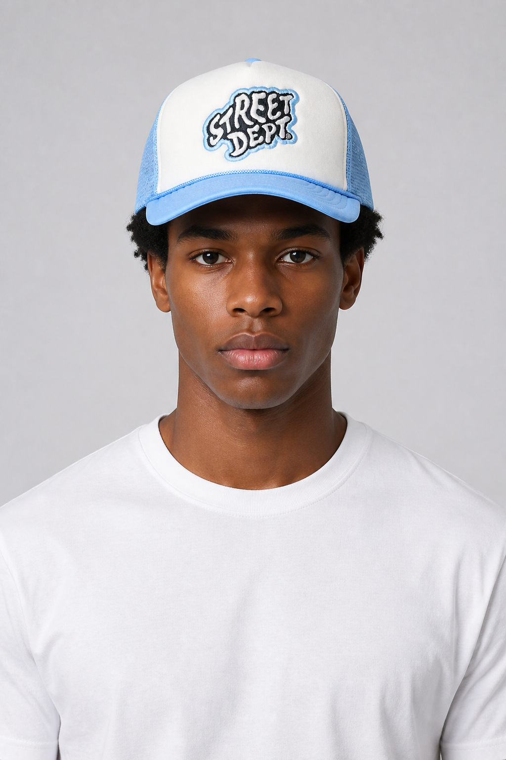 Street Dept Wavy Print Trucker Hat