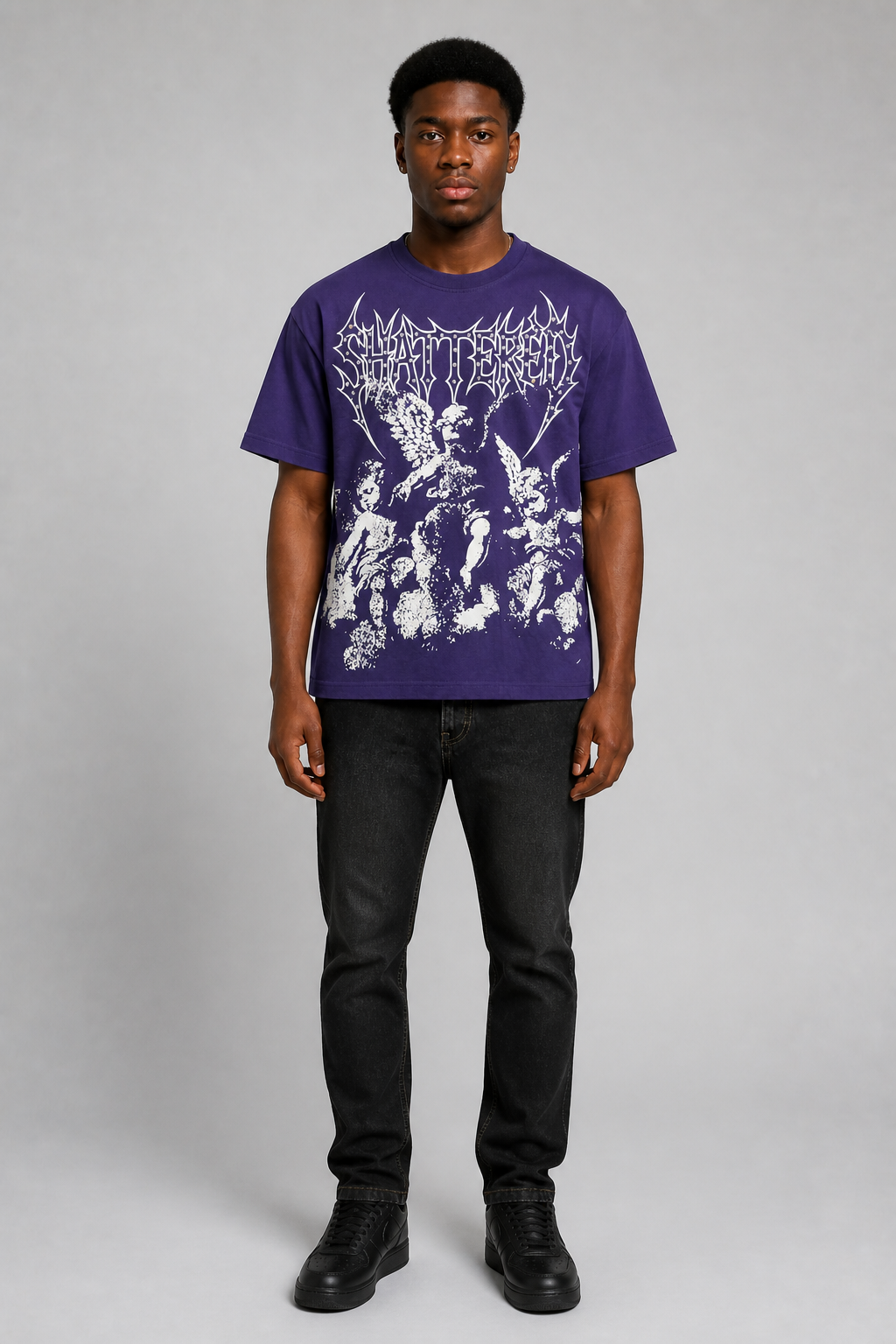 Shattered Hearts "Fallin Angels" Tee