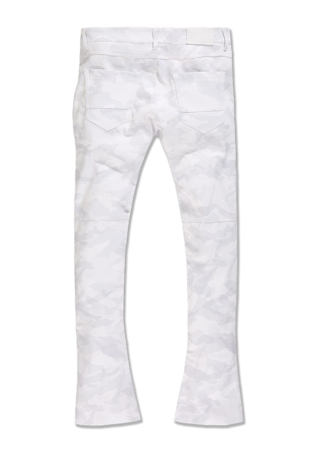 Jordan Craig "Thriller" Skinny Ross  Stacked Cargo Leather Pants