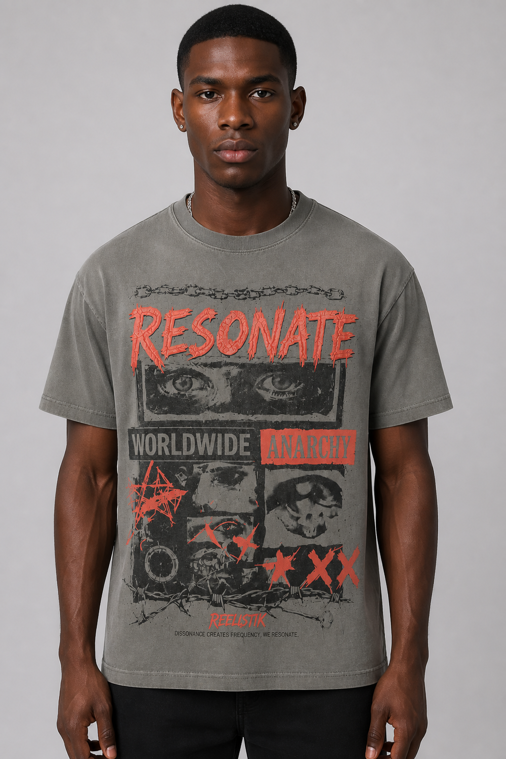 Reelistik "World Anarchy" Tee