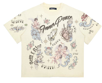 Roku "Faith" Faded Boxy Tee