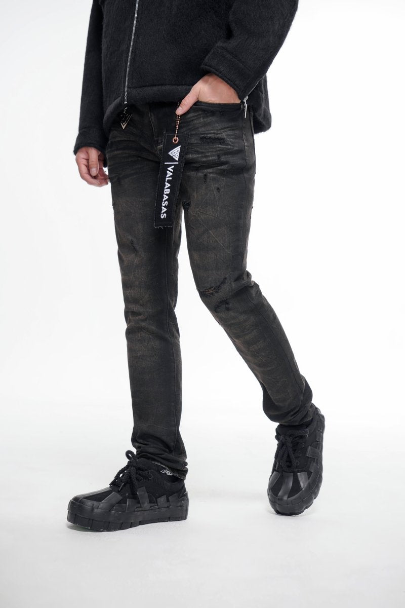 Valabasas Greed Skinny Black Washed