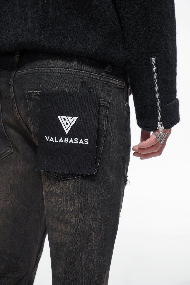 Valabasas Greed Skinny Black Washed