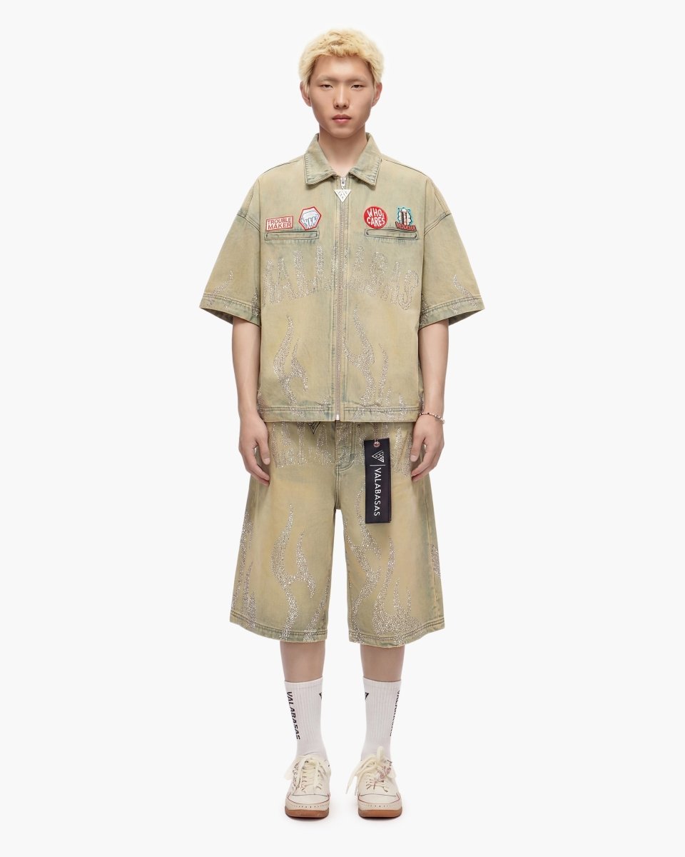 Valabasas "Haste" Denim Woven Jorts
