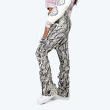 Smoke Rise High Rise Hunter Camo Stacked Pants