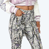 Smoke Rise High Rise Hunter Camo Stacked Pants